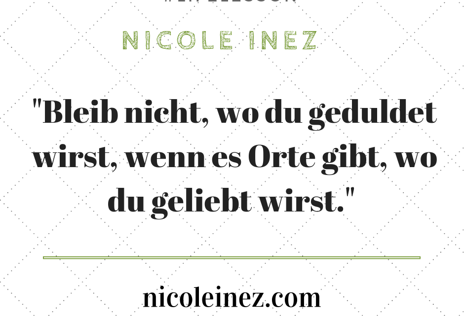 Zitat zum Thema eigenen Wert